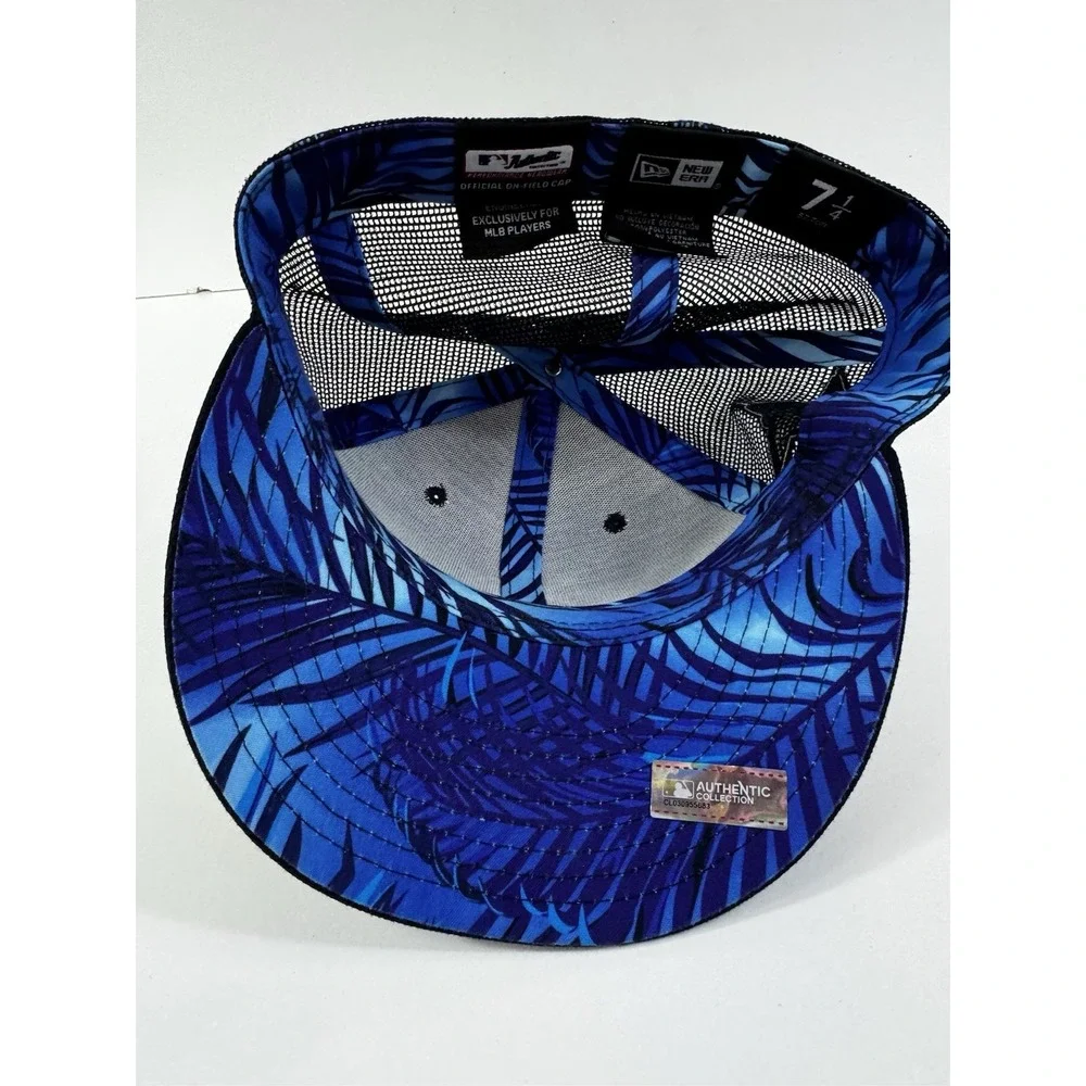 New Era Detroit Tigers 2022 MLB All Star Fitted 7 1/4 Trucker Hat Palm Tree Brim